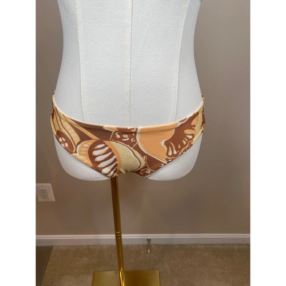 Mara Hoffman Clara Knot Bikini Top & Zoa Swim Bottom In Acadia Floral Set Sz XL - Picture 6 of 9